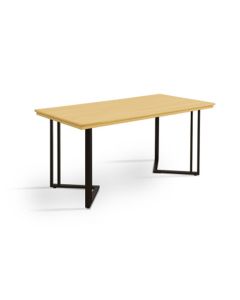 Mesa de Jantar Industrial em Madeira Maciça Michigan 160x80 - Imbuia